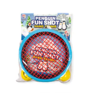 Return Gifts (Pack of 3,5,12) Penguin Fun Shot Hand Tennis