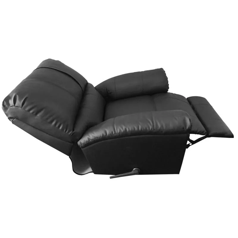 Rocker Recliner with Hockey Center Logo Panel