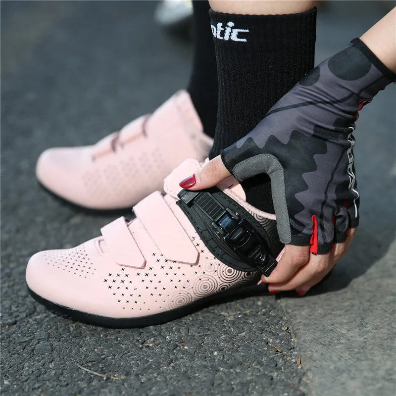 Santic Diana Pink Women Road Cycling Shoes