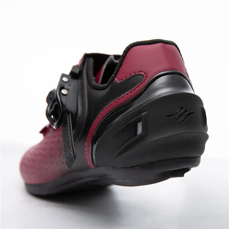 Santic Diana Red Women Road Cycling Shoes