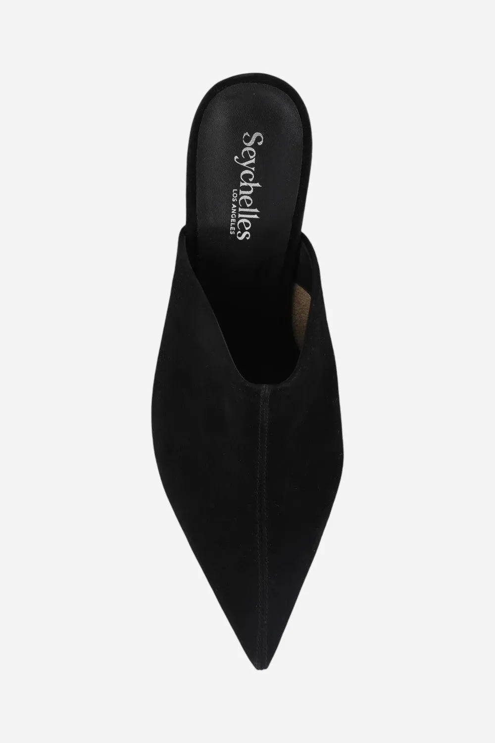 Seychelles Obsession Black Mule