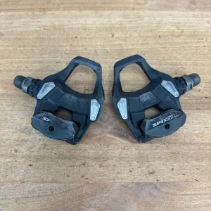 Shimano PD-RS500 SPD-SL Road Steel Spindle Clipless Bike Pedals No Cleats 316g