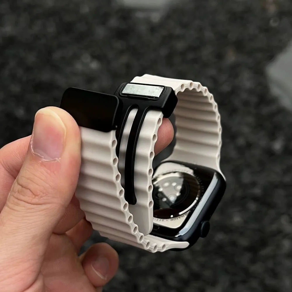 SiliconSync Magnetic Apple Watch Band