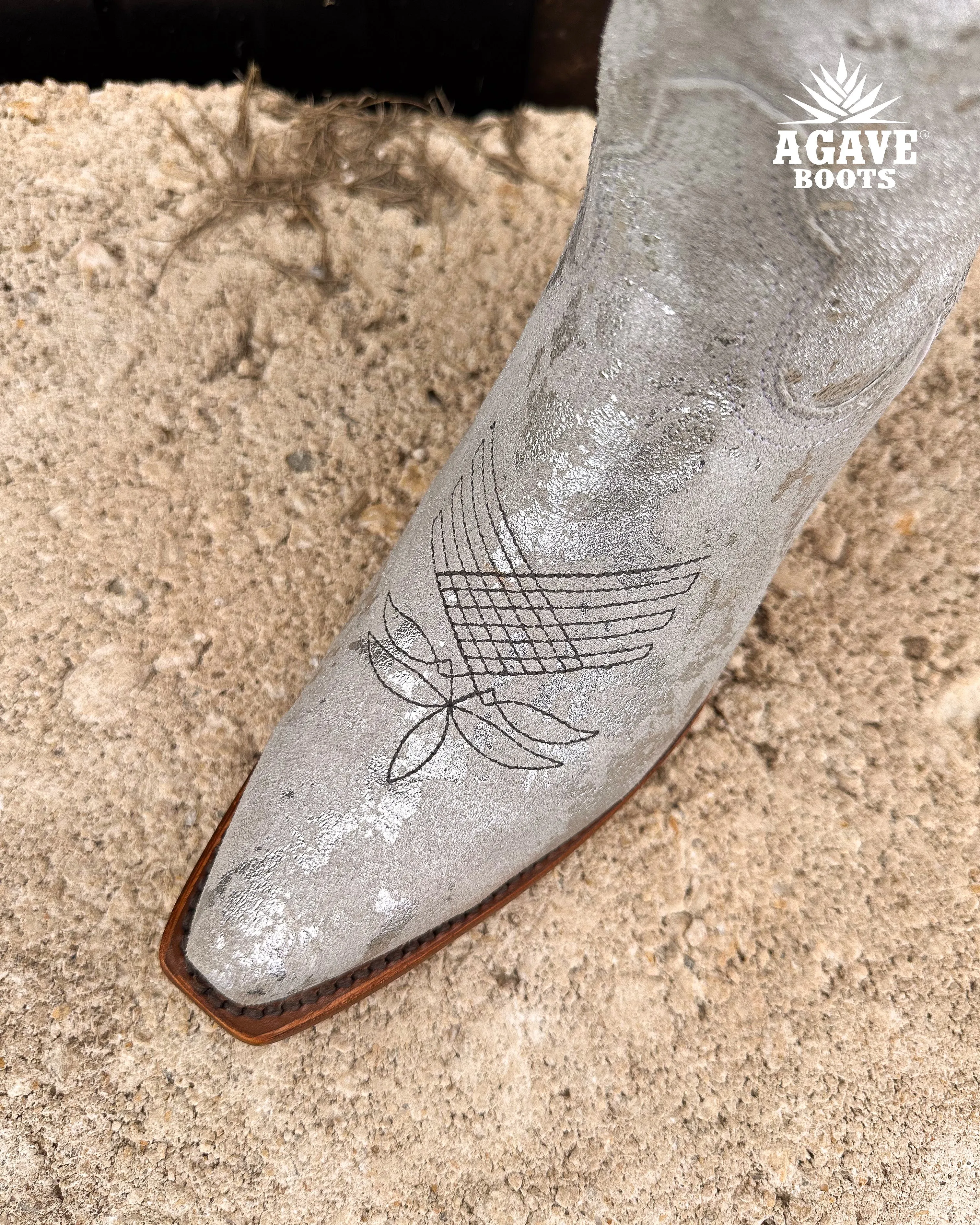 SILVER CAMO | WOMEN TALL COWBOY BOOTS