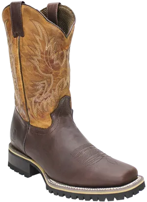 Silverton Silverado Square Toe Boots (Brown)