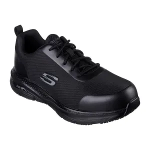 Skechers Arch Fit Ringstap Trainers Black Size 46