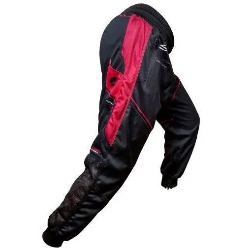 Social Paintball Grit J1 Jogger Pants - Black Red