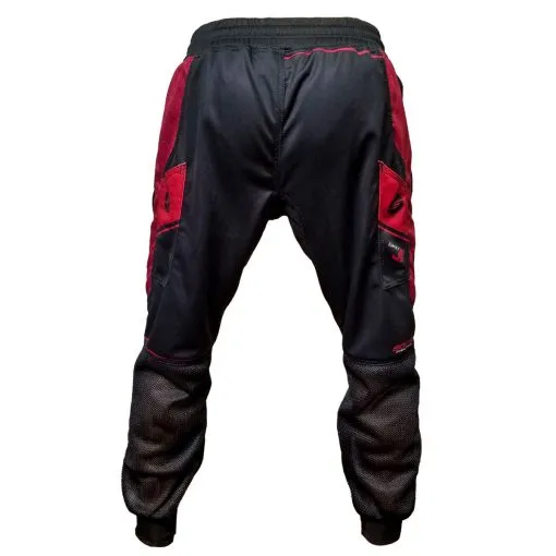 Social Paintball Grit J1 Jogger Pants - Black Red