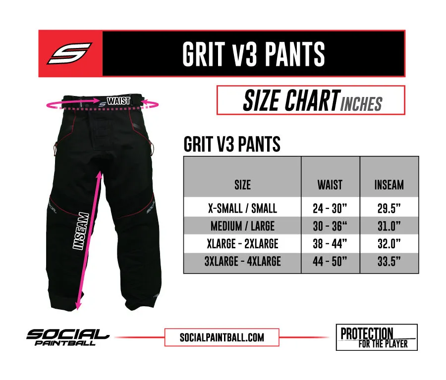 Social Paintball Grit V3 Pants - Oni Henso