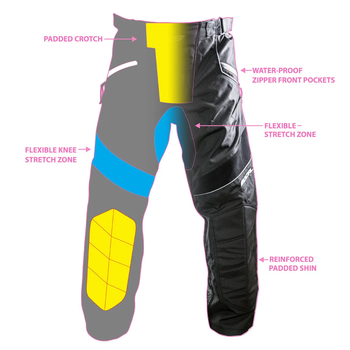 Social Paintball Grit V3 Pants - Oni Henso