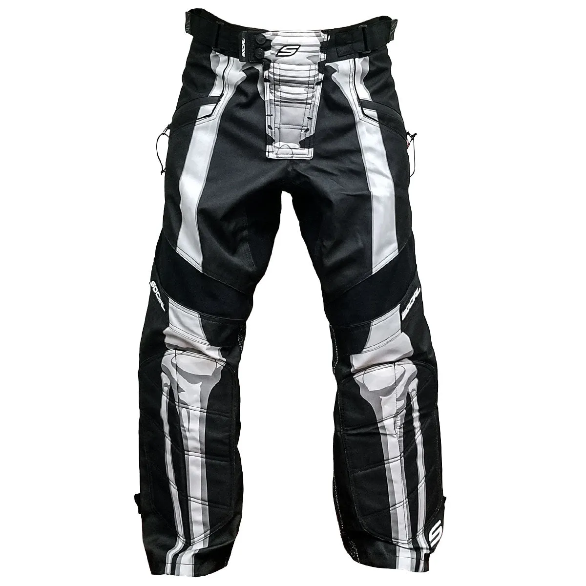 Social Paintball Grit V3 Pants - Skeleton Bones