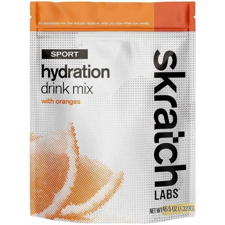 Sport Hydration Drink Mix: Orange, 60-Serving Resealable Pouch