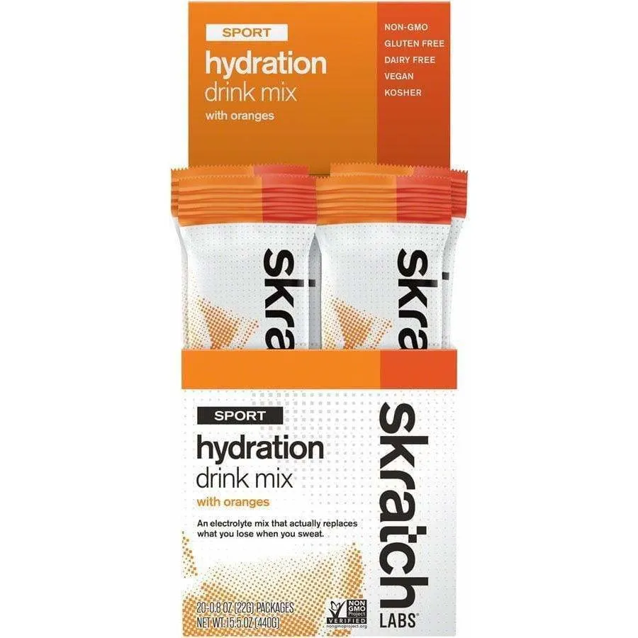 Sport Hydration Drink Mix: Orange, Box of 20