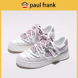 Sports Female Cool Contrast Color Board Canvas Shoes