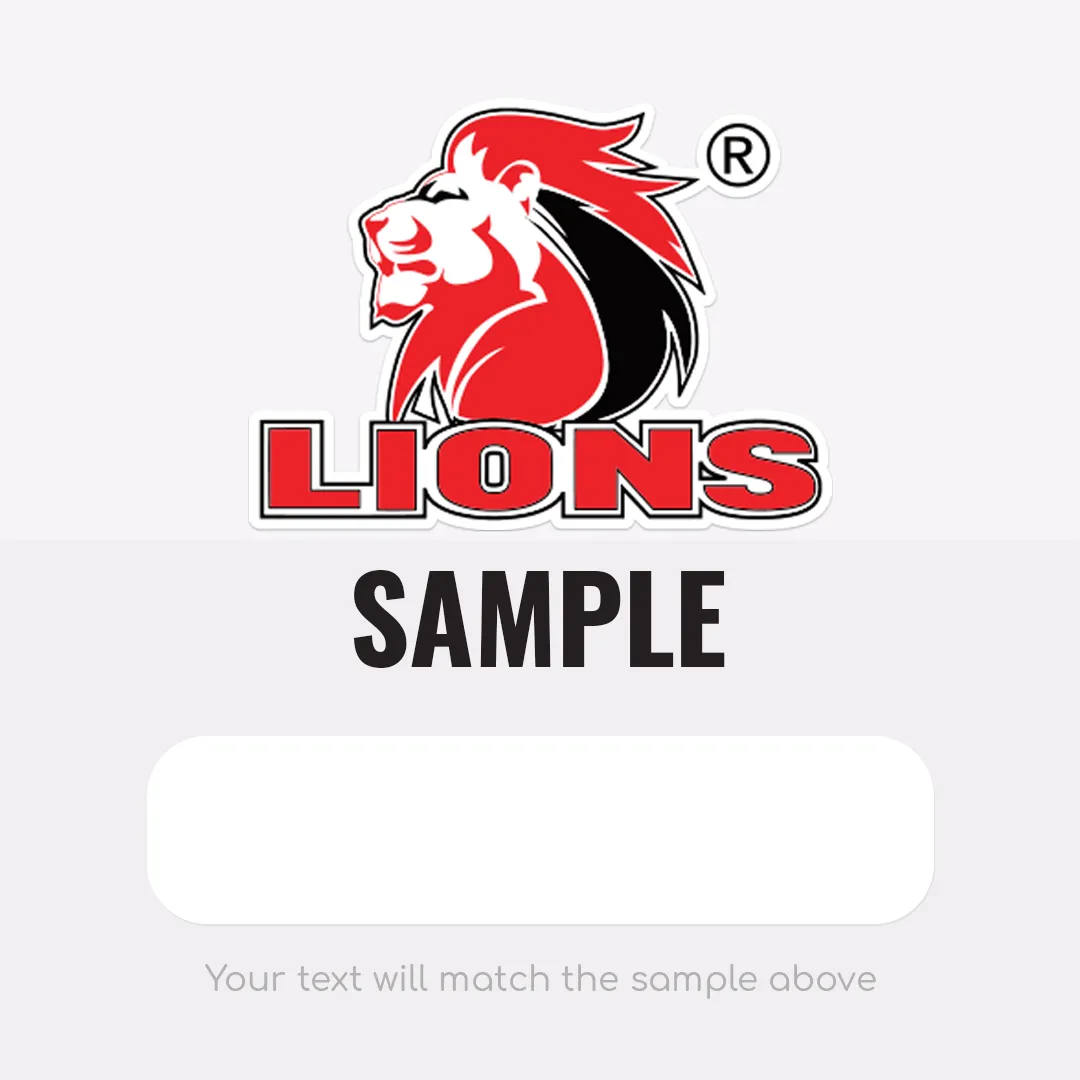 Sports Teams - Wall Decals - Lions