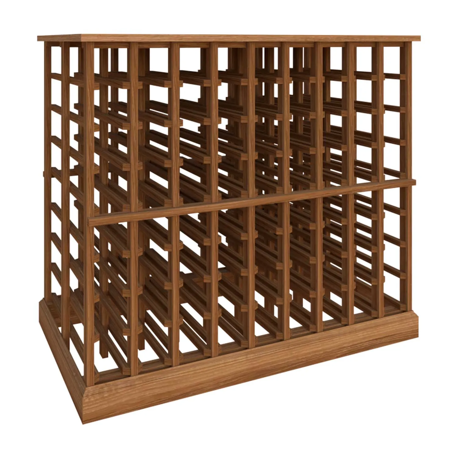 Standard (750ml) Double Deep Island - Premier Cru Premium Wooden Racking