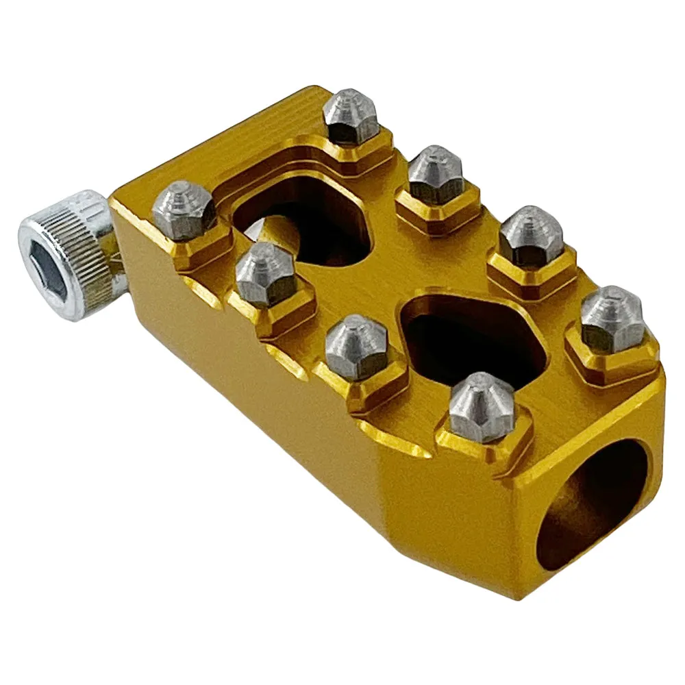 TC Bros. Pro Series Gold MX Shifter Peg for Harley Davidson Models