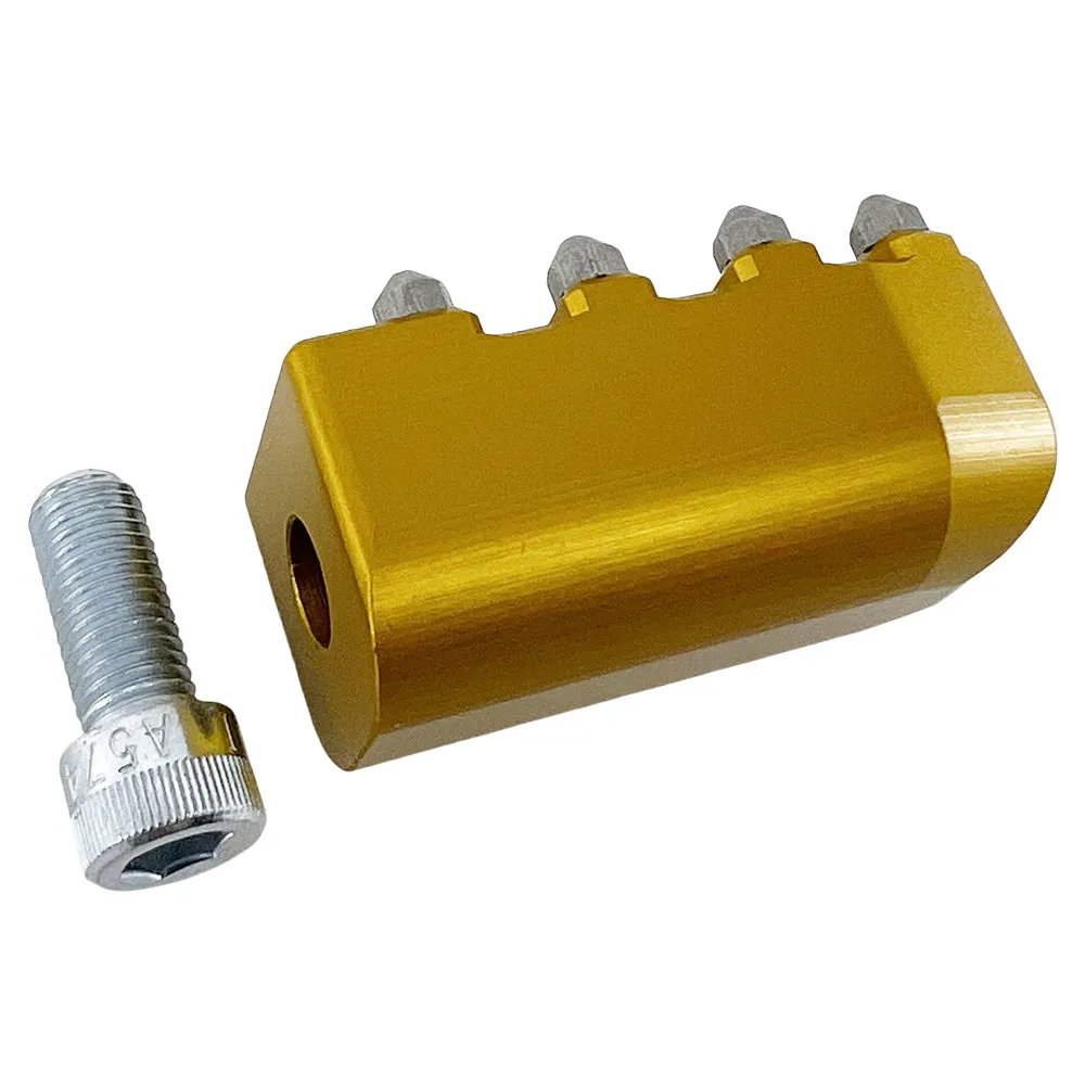 TC Bros. Pro Series Gold MX Shifter Peg for Harley Davidson Models