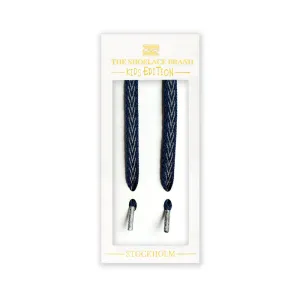 The Shoelace Brand - Reflective Blue Kids Shoelaces (70cm)