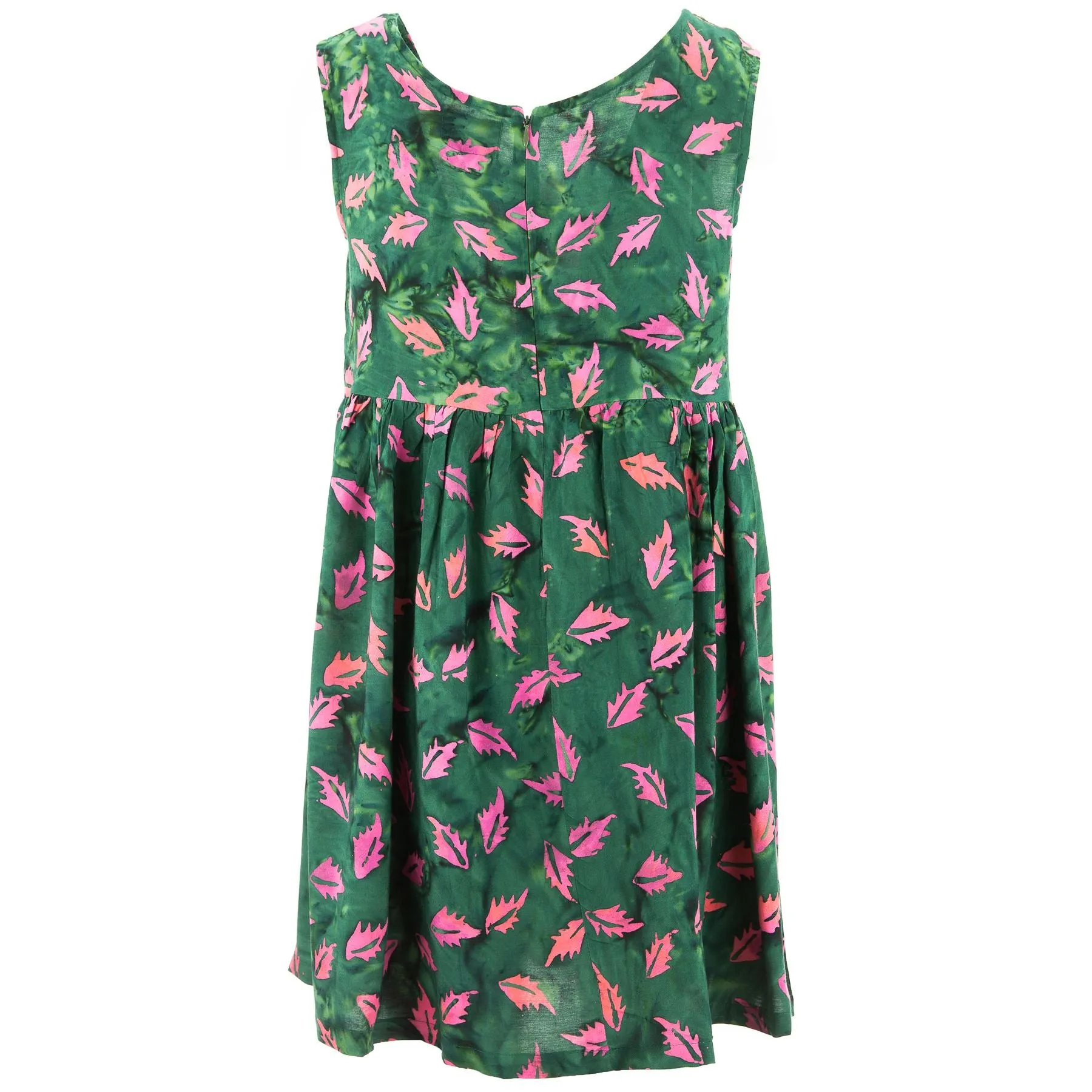 The Shroom Dress - Holly Leaves Blue