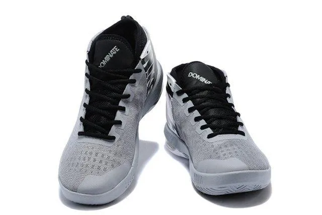 Top Quality N A Max Dominate EP Wolf Grey White Men's Basketball Sneakers