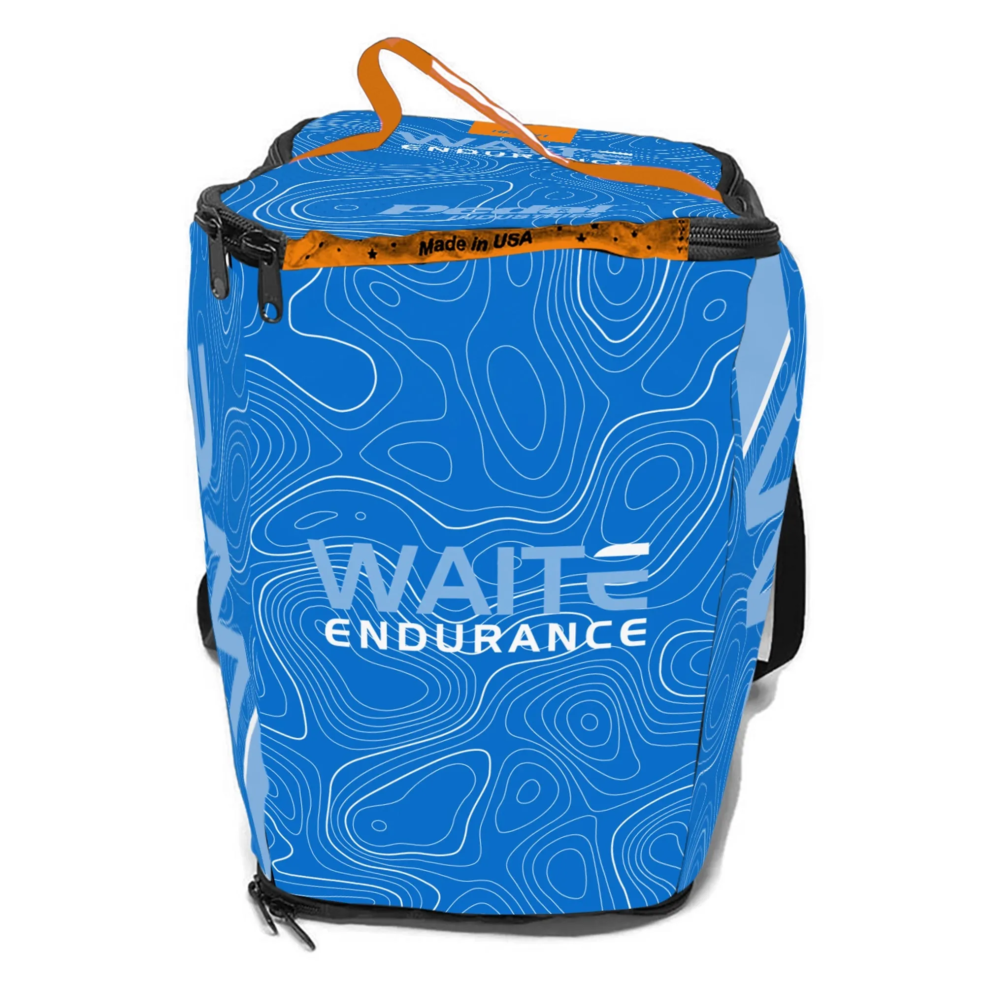 Waite Endurance 2023 CYCLING RACEDAY BAG™ BLUE-ORANGE