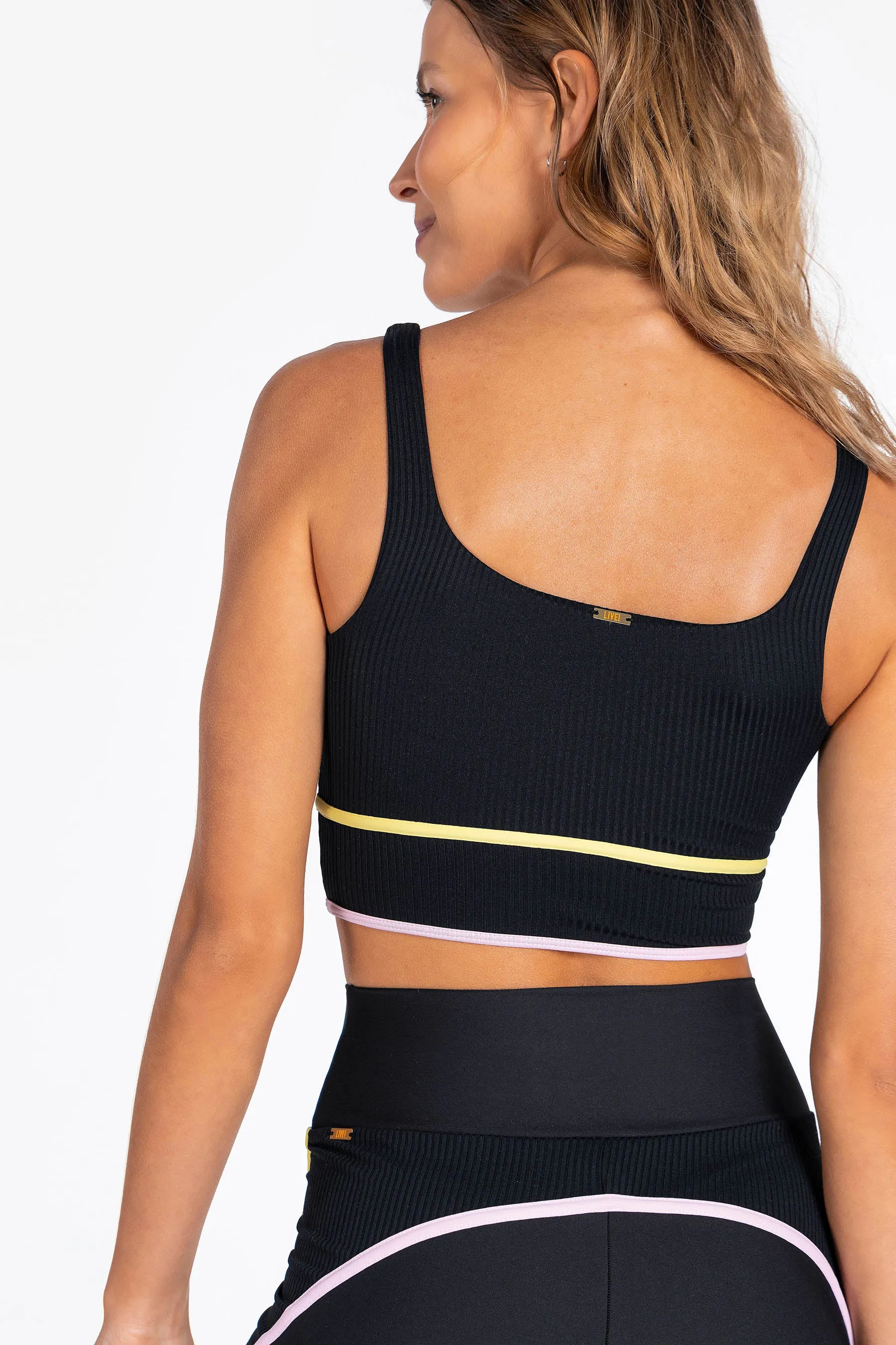 Wave Contour Crop Top