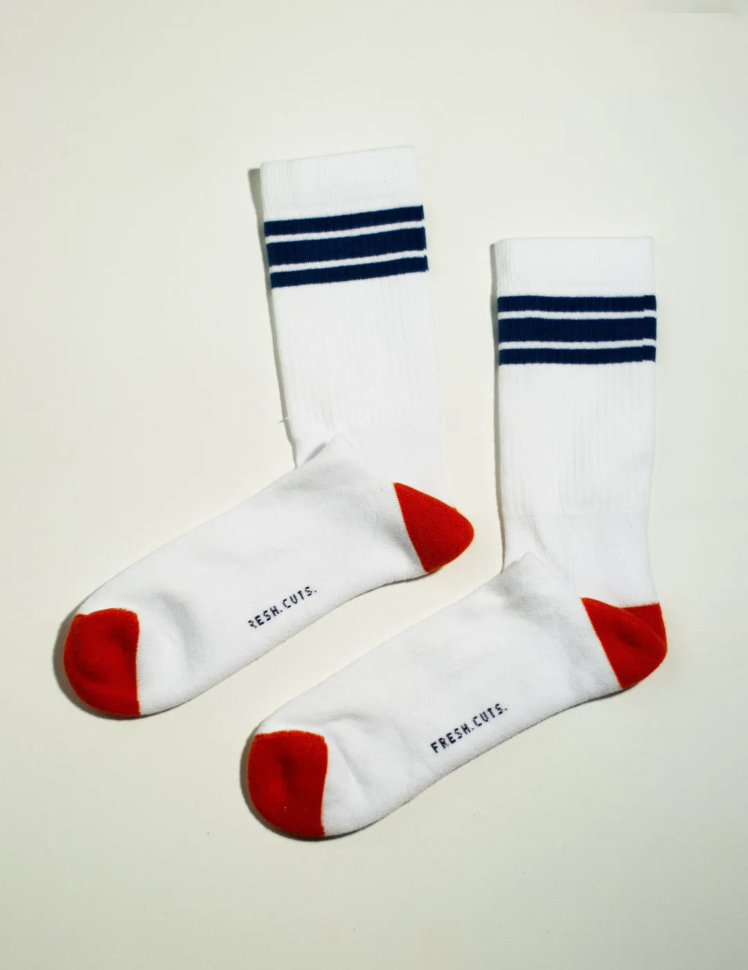 White Sports Sock