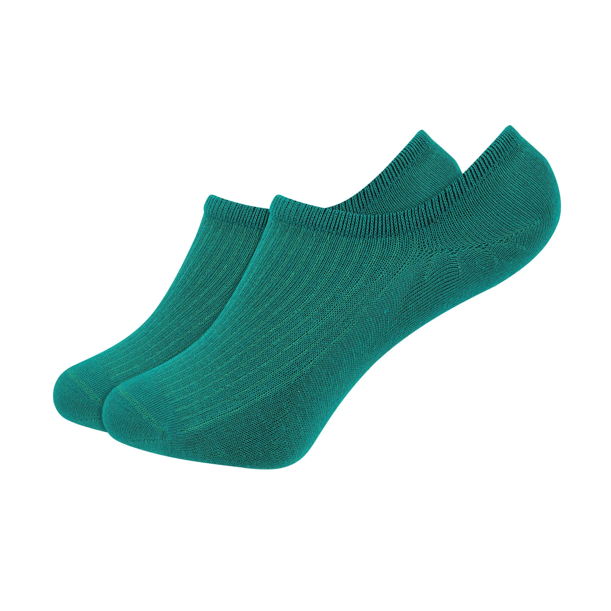 Womens Colored Striped Invisible Foot Socks