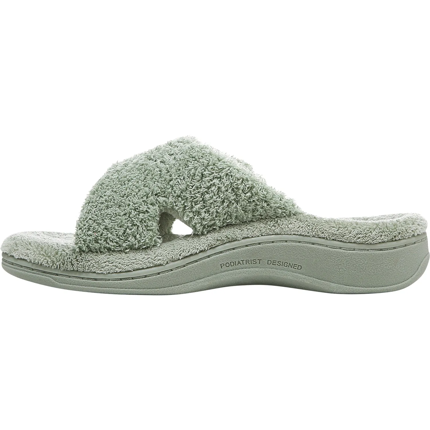 Women's Vionic Relax Slippers Basil Terrycloth