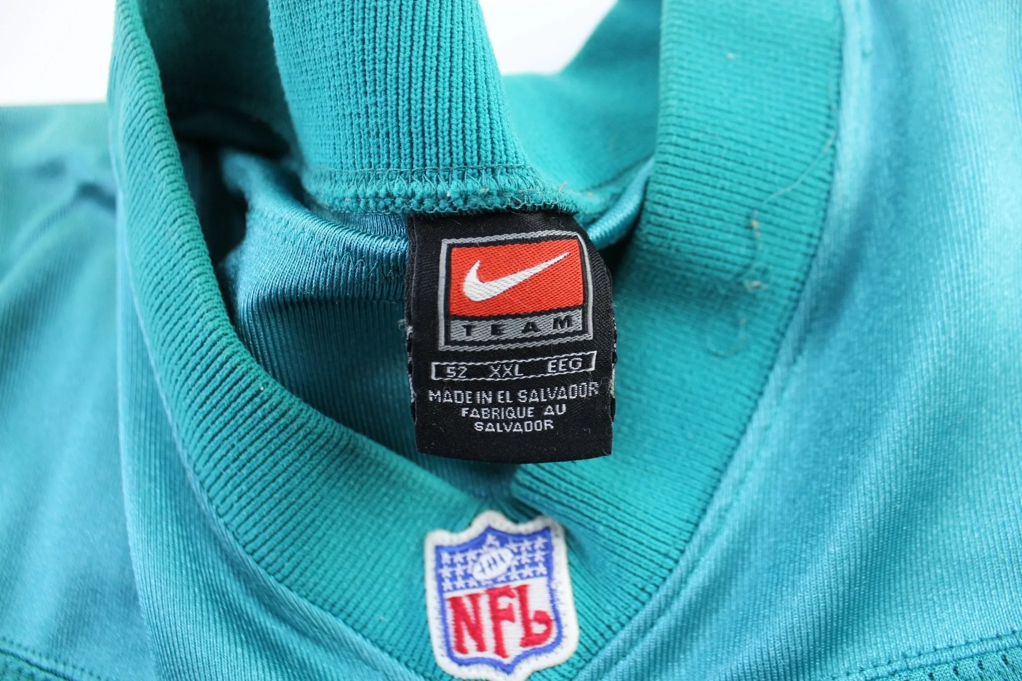 Y2K Nike Logo Miami Dolphins #00 Pinter Football Jersey